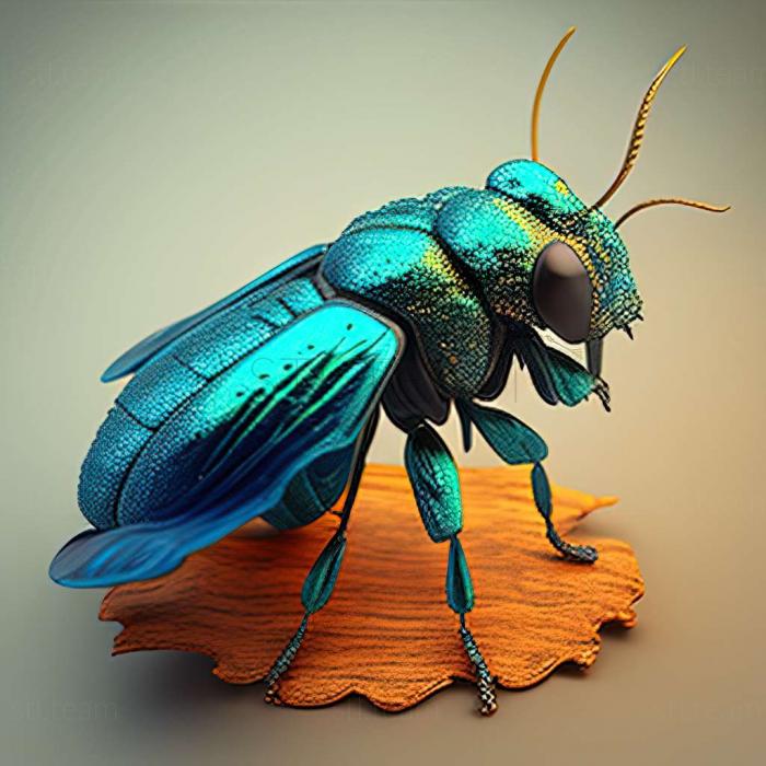 3D model Chrysis leachii (STL)